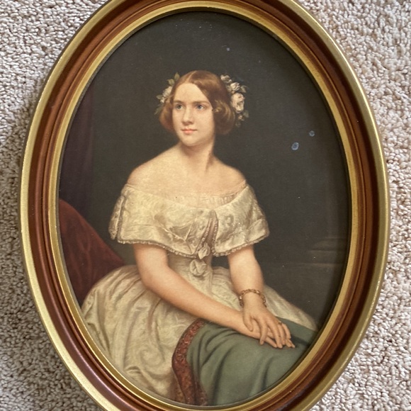 Vintage oil portrait prints - Picture 7 of 10